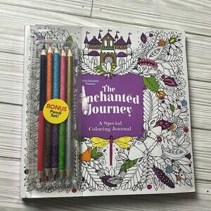 Colorama The Enchanted Journey, A Special Coloring Journal, Write and Color